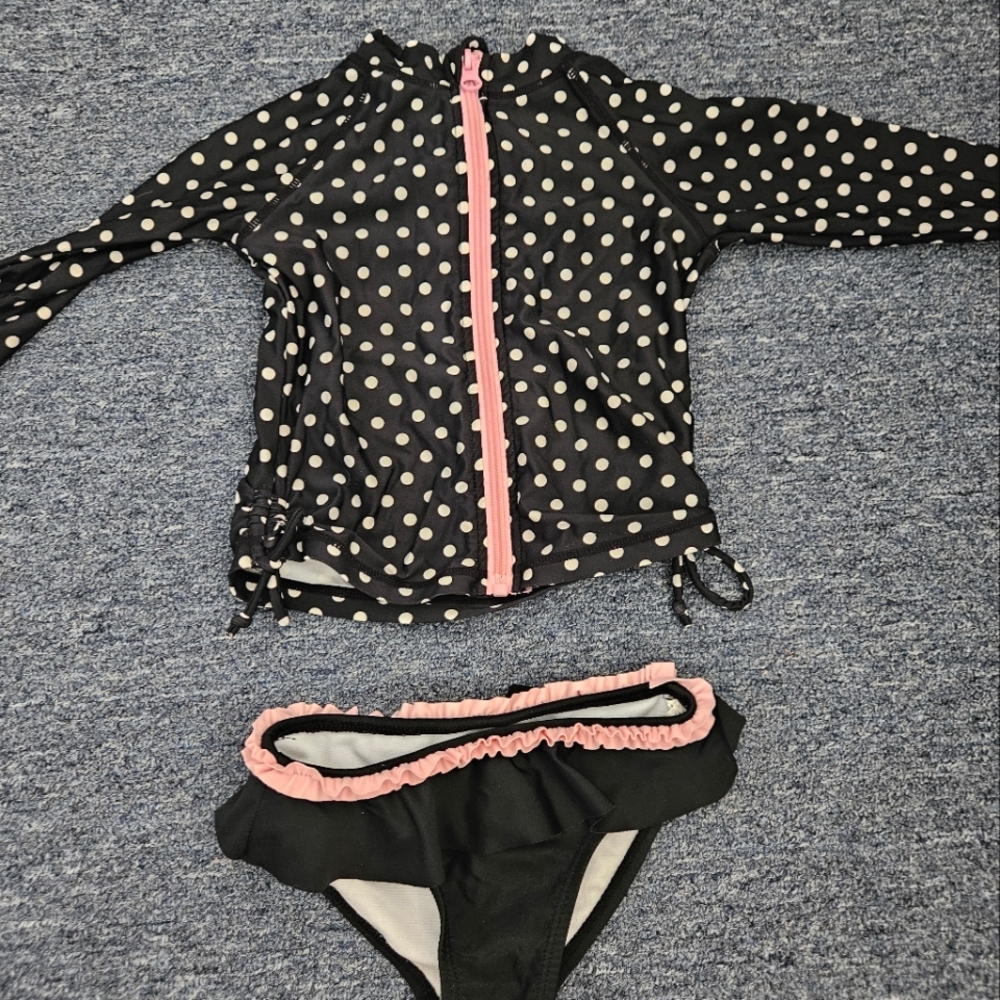 Swimzip rashguard and bottoms set size 2T